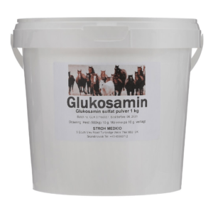 Veterinær glukosamin til heste 1 kg