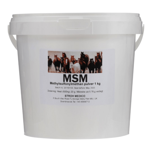 Veterinær MSM til heste, der let assimileres svovl MSM distribuerer lugtfri svovl i en biologisk aktiv form. Svovl er et vigtigt mineral