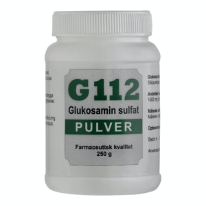 G112 Glukosaminpulver Biologiskt lätt absorberbart svavel