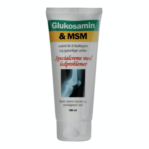 Glucosamin & MSM-creme med N-3-fedtsyre